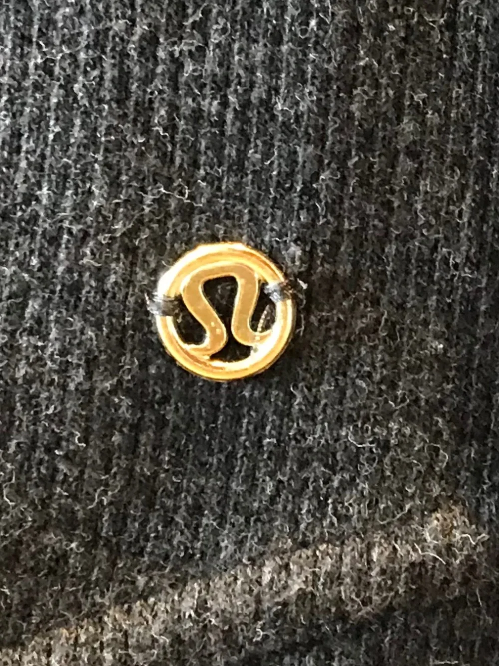 LULULEMON RADIANT II JACKET  FULL ZIP FUNNEL NECK HEATHERED BLACK